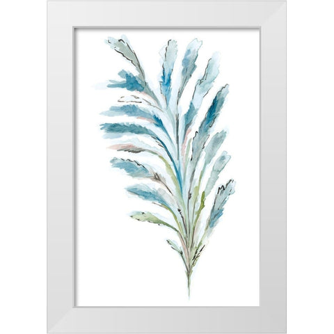 Reach II White Modern Wood Framed Art Print by Golden, Corrie