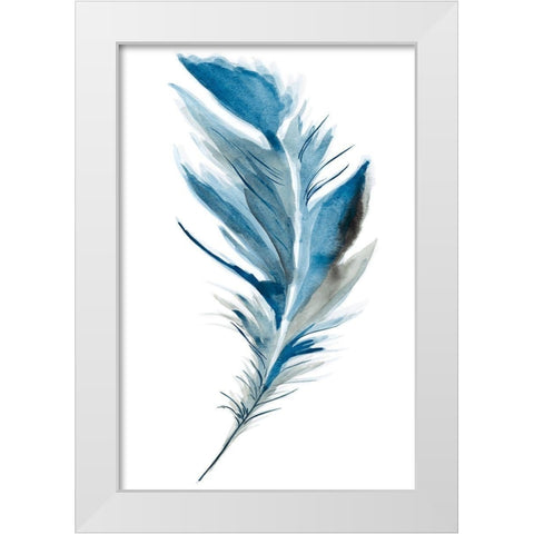 Midnight II White Modern Wood Framed Art Print by Golden, Corrie