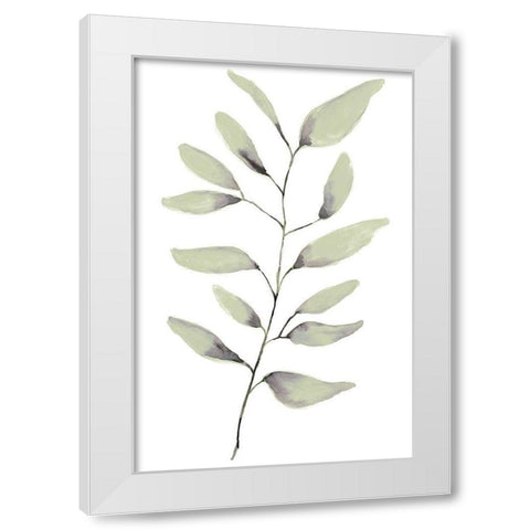 Lulu II White Modern Wood Framed Art Print by Golden, Corrie