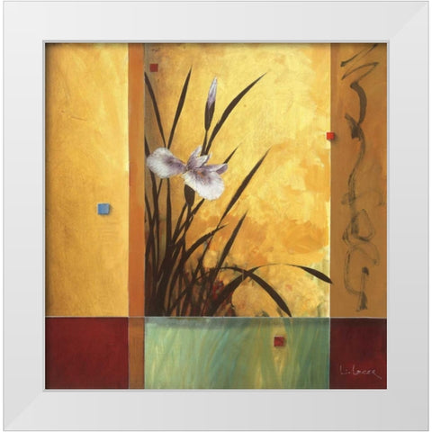 Sanctuary White Modern Wood Framed Art Print by Li-Leger, Don