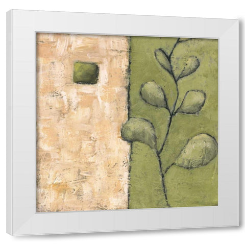 Seasons IV White Modern Wood Framed Art Print by Salemink-Roos, Ursula