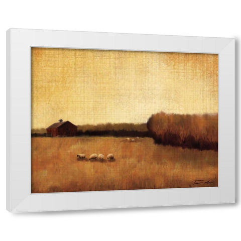 Open Range I White Modern Wood Framed Art Print by Venter, Tandi