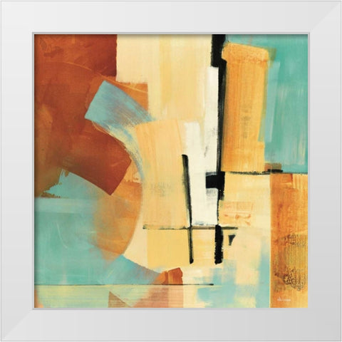 Desert Oasis I White Modern Wood Framed Art Print by Li-Leger, Noah