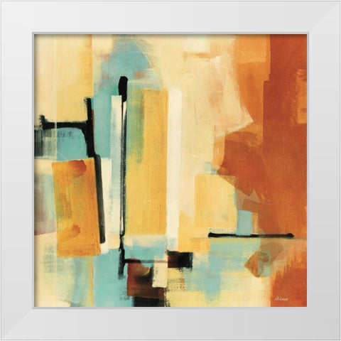 Desert Oasis II White Modern Wood Framed Art Print by Li-Leger, Noah