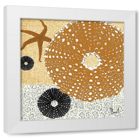 Tidepool Dreams I White Modern Wood Framed Art Print by Basil, Jason
