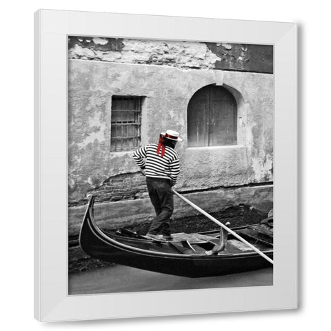 A Touch of Color I White Modern Wood Framed Art Print by Maihara/Watt, Jeff/Boyce