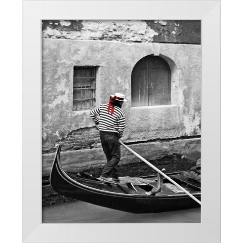 A Touch of Color I White Modern Wood Framed Art Print by Maihara/Watt, Jeff/Boyce