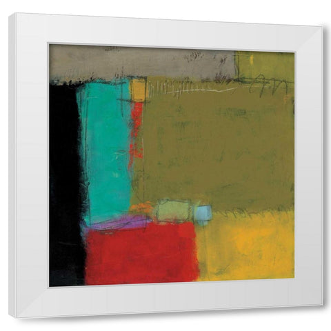 Muse II White Modern Wood Framed Art Print by Cardenas, Jason