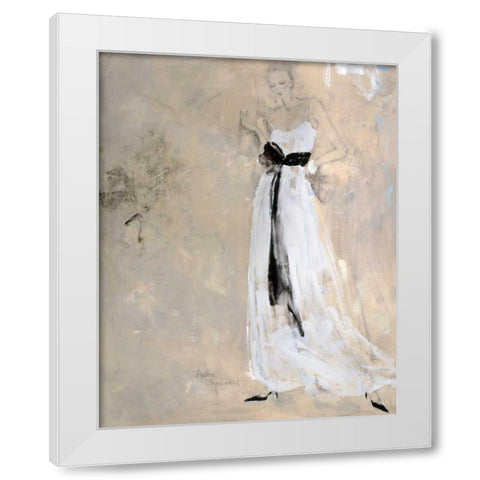 Colors of Night II White Modern Wood Framed Art Print by Stajan-Ferkul, Andrea