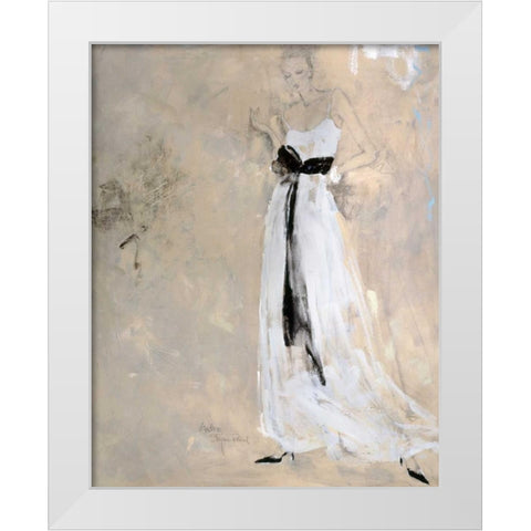 Colors of Night II White Modern Wood Framed Art Print by Stajan-Ferkul, Andrea