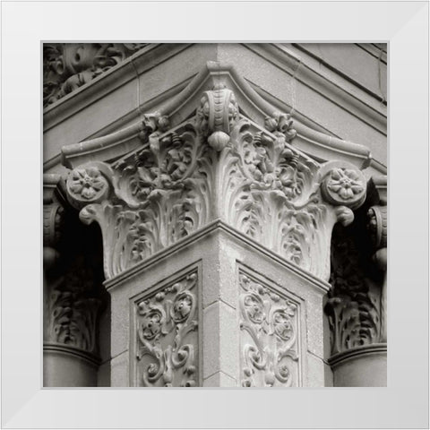 Architectural Detail IV White Modern Wood Framed Art Print by Maihara/Watt, Jeff/Boyce