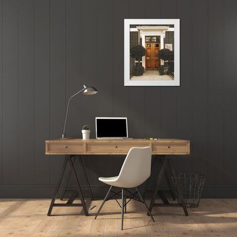 Inviting White Modern Wood Framed Art Print by Maihara/Watt, Jeff/Boyce