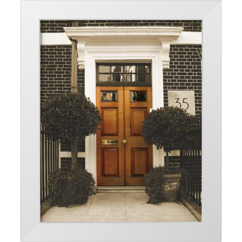 Inviting White Modern Wood Framed Art Print by Maihara/Watt, Jeff/Boyce