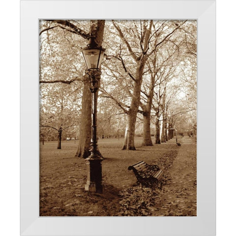 Restful Autumn I White Modern Wood Framed Art Print by Maihara/Watt, Jeff/Boyce
