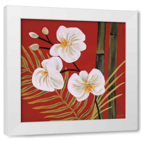 Sun Kissed II White Modern Wood Framed Art Print by St. Amant, Yvette