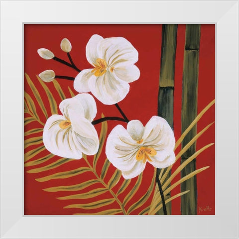 Sun Kissed II White Modern Wood Framed Art Print by St. Amant, Yvette