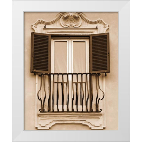 Italian Moments II White Modern Wood Framed Art Print by Maihara/Watt, Jeff/Boyce