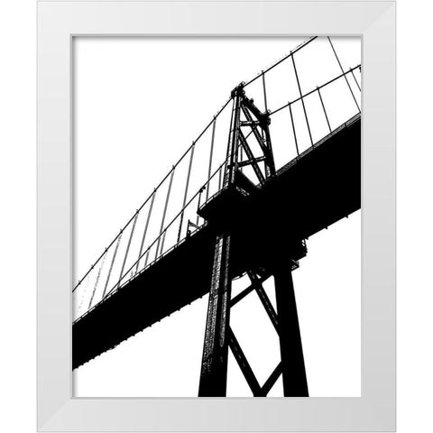 In Suspension I White Modern Wood Framed Art Print by Maihara/Watt, Jeff/Boyce
