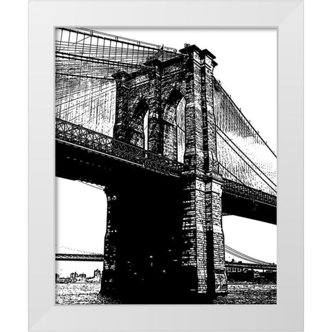 In Suspension II White Modern Wood Framed Art Print by Maihara/Watt, Jeff/Boyce