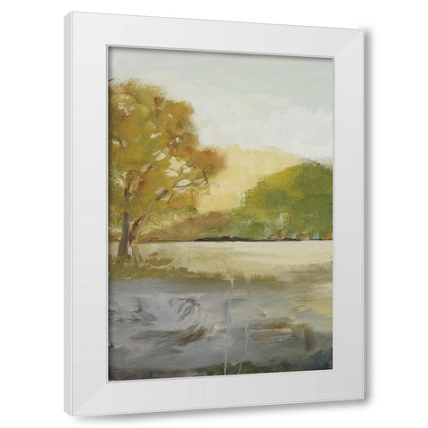 Prelude I White Modern Wood Framed Art Print by Buckley, Mary Parker