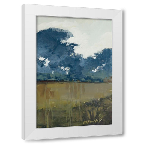 Prelude III White Modern Wood Framed Art Print by Buckley, Mary Parker