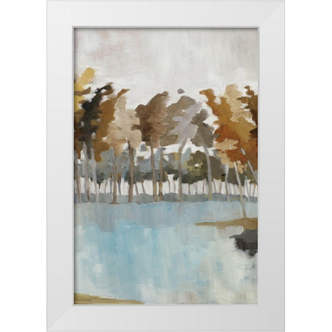 Wetlands II White Modern Wood Framed Art Print by Ellens, Jacqueline