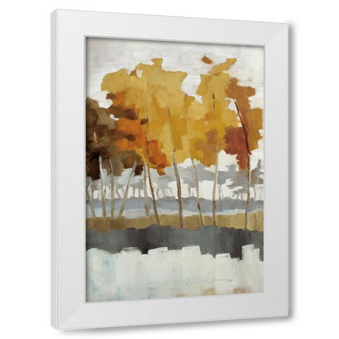 Wetlands III White Modern Wood Framed Art Print by Ellens, Jacqueline