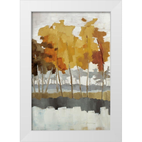 Wetlands III White Modern Wood Framed Art Print by Ellens, Jacqueline