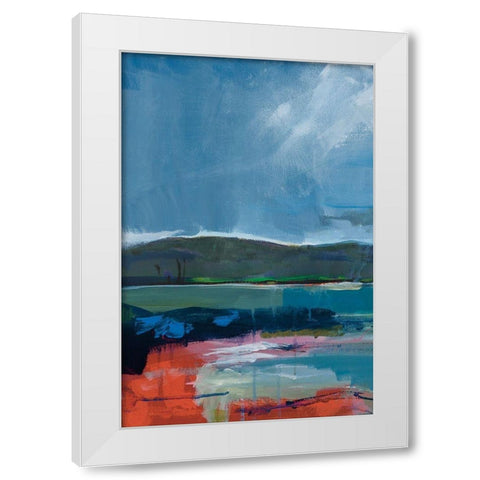 Coastal Display I White Modern Wood Framed Art Print by Fitsimmons, A