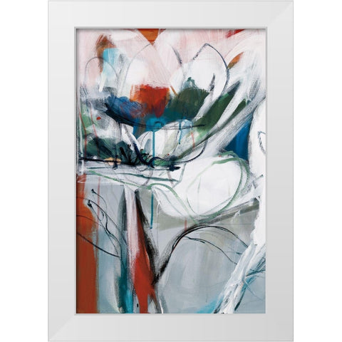 Winter Dance I White Modern Wood Framed Art Print by Fitsimmons, A