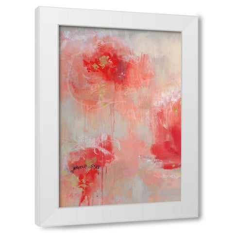 At First Blush I White Modern Wood Framed Art Print by Cole, Macy