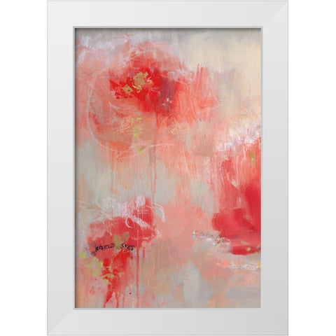 At First Blush I White Modern Wood Framed Art Print by Cole, Macy