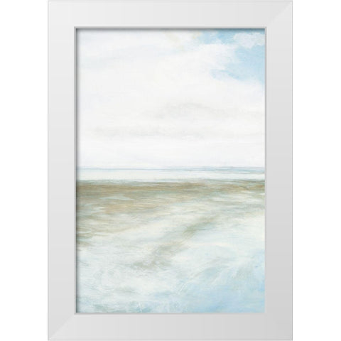 Low Tides I White Modern Wood Framed Art Print by Davis, Rockwell