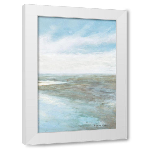 Low Tides III White Modern Wood Framed Art Print by Davis, Rockwell