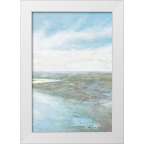 Low Tides III White Modern Wood Framed Art Print by Davis, Rockwell