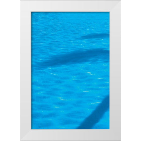 Vacationing A White Modern Wood Framed Art Print by Frates, Dennis