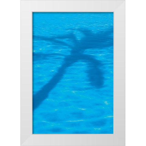 Vacationing B White Modern Wood Framed Art Print by Frates, Dennis