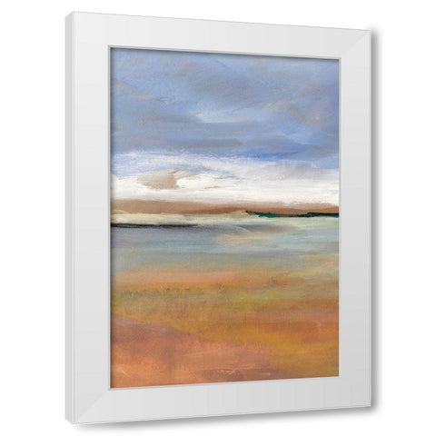 Quiet Moment I White Modern Wood Framed Art Print by Lenker, Marlene