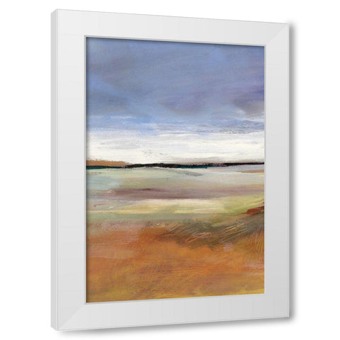 Quiet Moment II White Modern Wood Framed Art Print by Lenker, Marlene