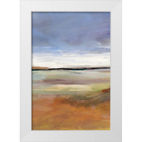Quiet Moment II White Modern Wood Framed Art Print by Lenker, Marlene