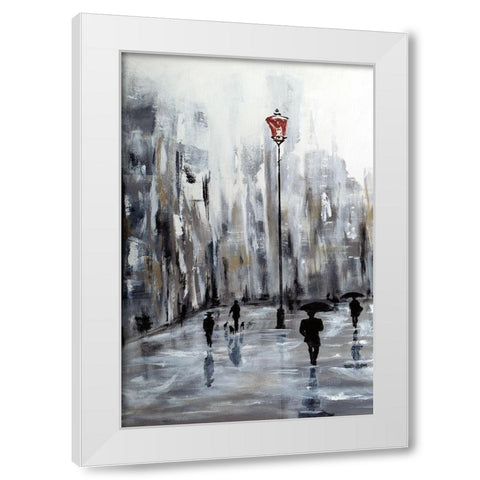 Grand Ville I White Modern Wood Framed Art Print by Kadmiri, Aziz