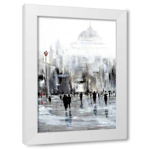 Grand Ville II White Modern Wood Framed Art Print by Kadmiri, Aziz