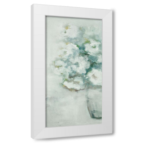Whisper I White Modern Wood Framed Art Print by Ellens, Jacqueline
