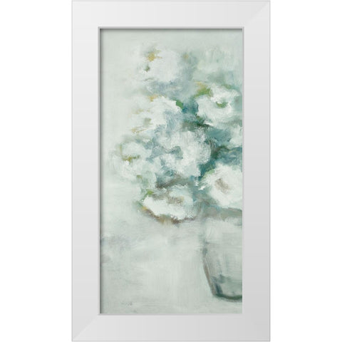 Whisper I White Modern Wood Framed Art Print by Ellens, Jacqueline
