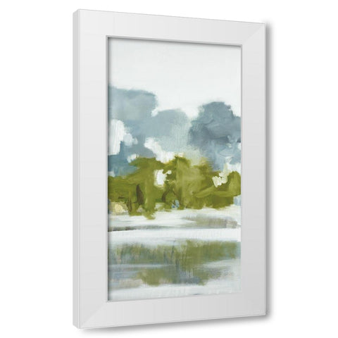 Reflections C White Modern Wood Framed Art Print by Ellens, Jacqueline