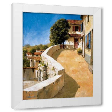 Provence White Modern Wood Framed Art Print by Archambault, Gilles