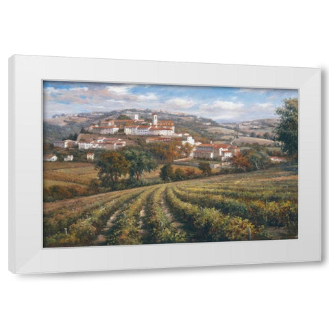 Dream White Modern Wood Framed Art Print by Chavez, Rosa