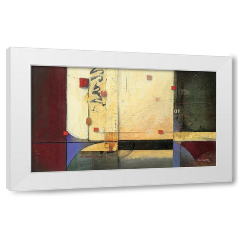 Ocean Voyage White Modern Wood Framed Art Print by Li-Leger, Don