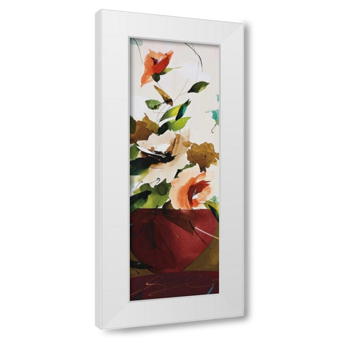 Sensitivity White Modern Wood Framed Art Print by Abellan, Lola