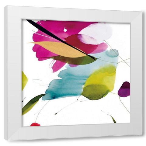Subtlety I White Modern Wood Framed Art Print by Abellan, Lola